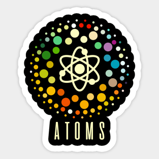 Atoms Sticker